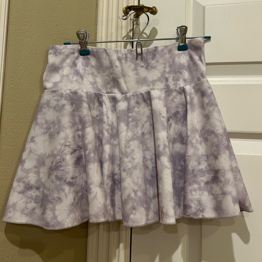 Purple athletic skirt